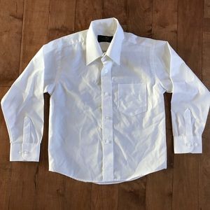 Michael James Long Sleeve White Dress Shirt Sz 6